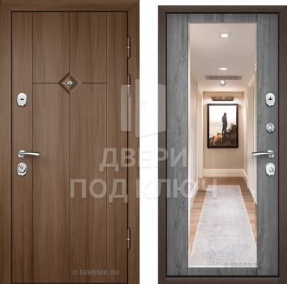 Трехконтурная дверь в коттедж ДПК-8779
